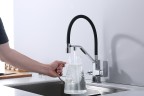 Смеситель для кухни Raglo R85.62 Хром Черный латунь