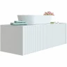Тумба c раковиной SanVit Рольф 1 120 krolf1120 подвесная Белая МДФ / ЛДСП