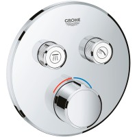 Смеситель для душа Grohe Grohtherm SmartControl 29145000 Хром латунь встраиваемый