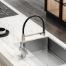 Смеситель для кухни Sancos Moro SC4006CH Хром Черный латунь