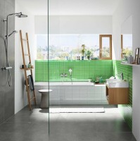 Смеситель для ванны Hansgrohe Novus Loop 71340000 Хром латунь на стену