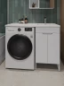 Тумба с раковиной Orange Sistema 110 R STD-110TUW+RAR Белая МДФ / ЛДСП