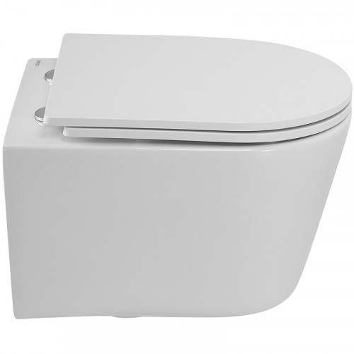 Унитаз Cezares Liner-Tor CZR-38083-49-TH-TOR/SC подвесной с сиденьем Микролифт фаянс подвесной