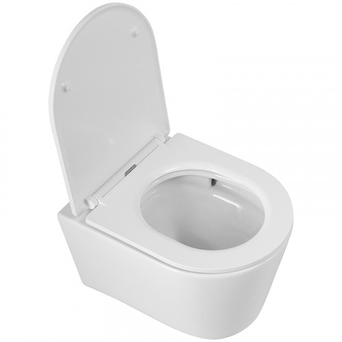 Унитаз Cezares Liner-Tor CZR-38083-49-TH-TOR/SC подвесной с сиденьем Микролифт фаянс подвесной