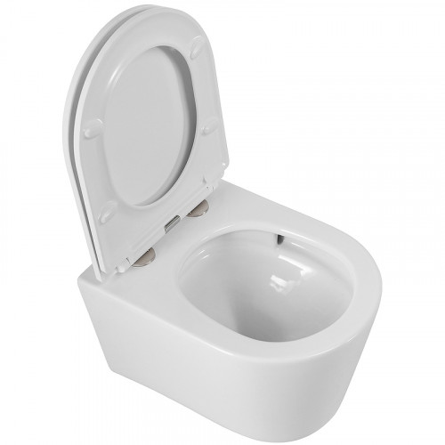 Унитаз Cezares Liner-Tor CZR-38083-49-TH-TOR/SC подвесной с сиденьем Микролифт фаянс подвесной