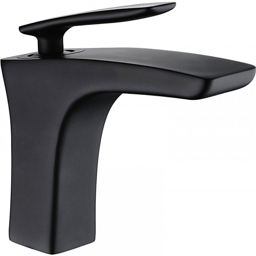 Смеситель для раковины Rose R27H R2701H Черный матовый латунь