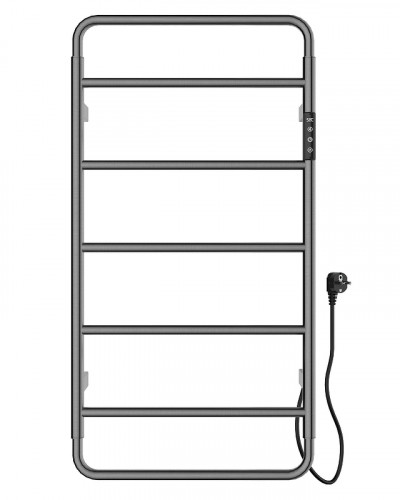 Электрический полотенцесушитель Wonzon & Woghand Wismar 47,5х90,4 R WW-AL202-GM цвет Темный графит