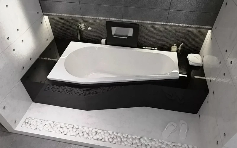Акриловая ванна Riho Delta 160x80 B068001005 (BB8200500000000) R без гидромассажа