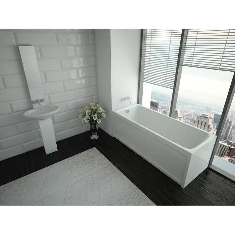 Акриловая ванна Azario Bella 170х80 AV.0023170 цвет Белый