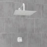 Душевая система WasserKRAFT Saale A9551.146.254 Белая матовая латунь встраиваемый