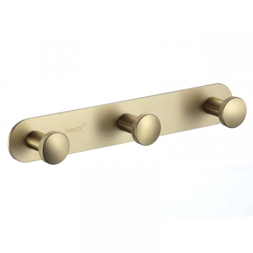 Вешалка для полотенец Savol S-002173C цвет Золото матовое