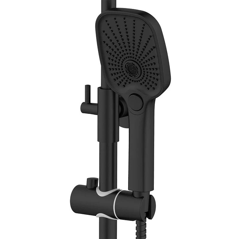 Душевая система Azario Conda AZ-K2311B цвет Черный матовый