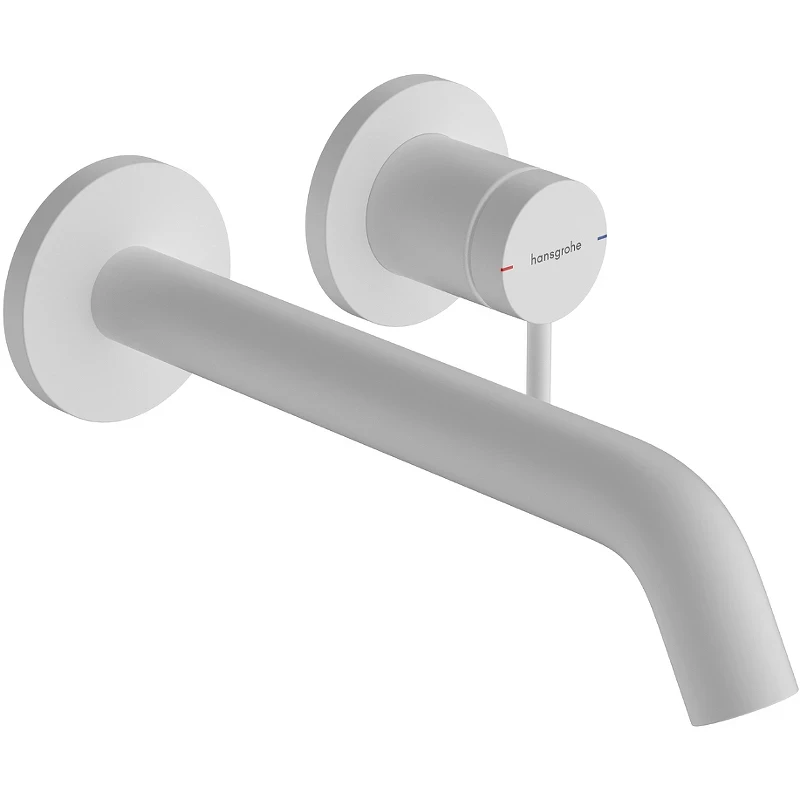 Смеситель для раковины Hansgrohe Tecturis S 73351700 Белый матовый латунь встраиваемый