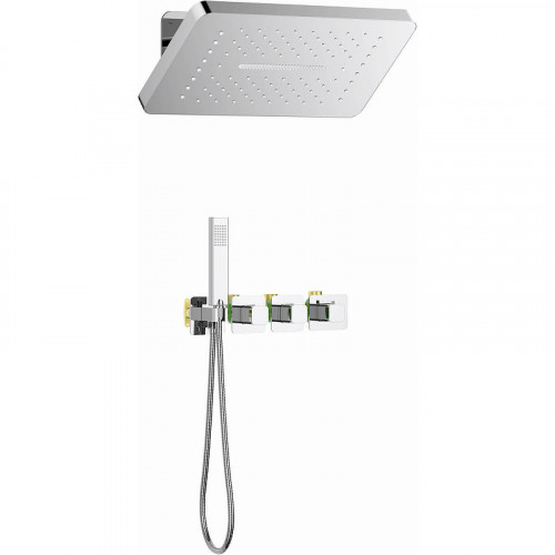 Душевая система Timo Petruma SX-5249/00SM с термостатом Хром латунь встраиваемый