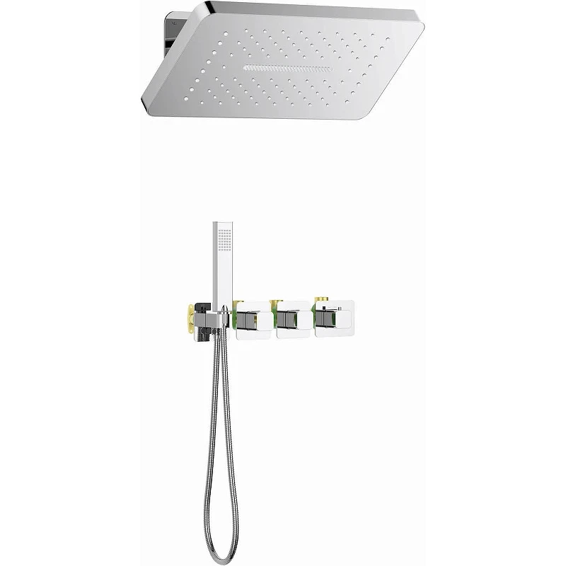 Душевая система Timo Petruma SX-5249/00SM с термостатом Хром латунь встраиваемый