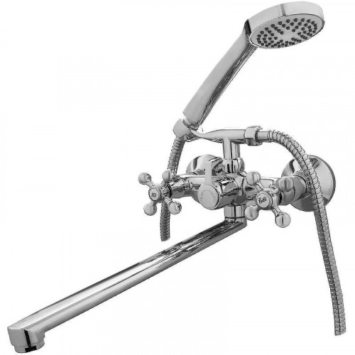 Смеситель для ванны Ekko E22019 универсальный Хром