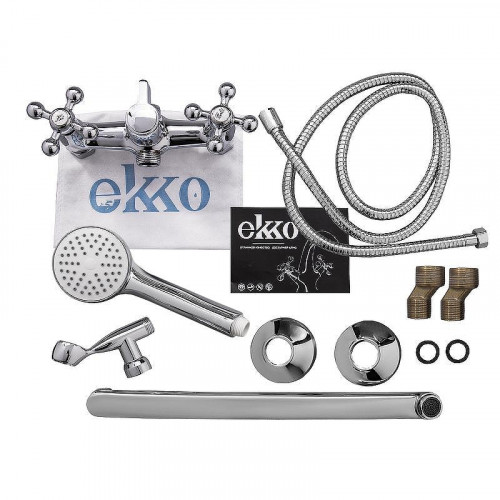 Смеситель для ванны Ekko E22019 универсальный Хром