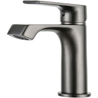 Смеситель для раковины Frap H71-9 F1071-9 Оружейная сталь латунь