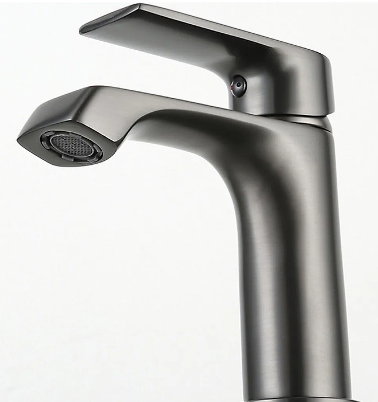 Смеситель для раковины Frap H71-9 F1071-9 Оружейная сталь латунь