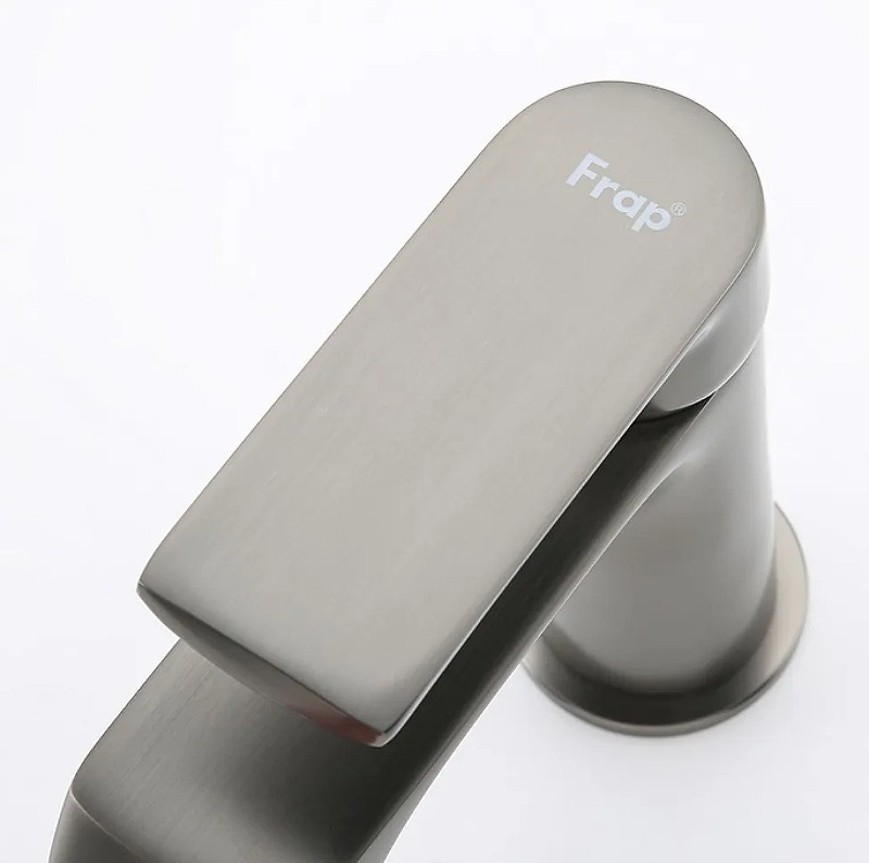 Смеситель для раковины Frap H71-9 F1071-9 Оружейная сталь латунь