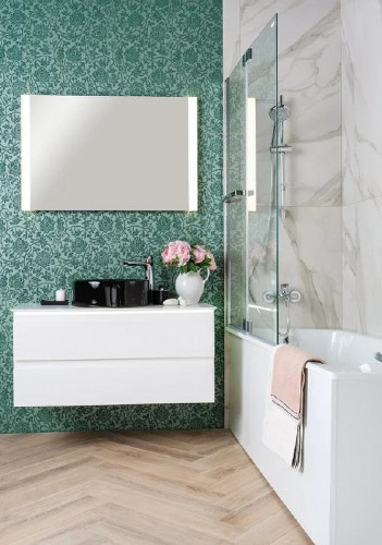 Тумба под раковину Jacob Delafon Madeleine 100 EB2084-J5 подвесная Белый глянец МДФ / ЛДСП