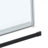 Душевой уголок Vincea Como Soft 140x100 VSR-1CS1014CLB профиль Черный стекло прозрачное