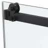 Душевой уголок Vincea Como Soft 140x100 VSR-1CS1014CLB профиль Черный стекло прозрачное