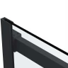 Душевой уголок Vincea Como Soft 140x100 VSR-1CS1014CLB профиль Черный стекло прозрачное