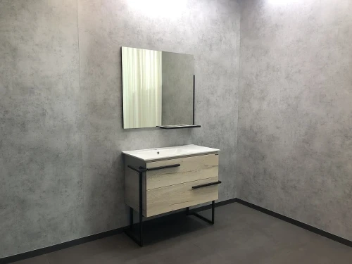 Зеркало Comforty Дюссельдорф 90 00004147992 Дуб дымчатый стекло