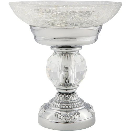 Мыльница Migliore Cristalia 16791 Хром с кристаллом Swarovski