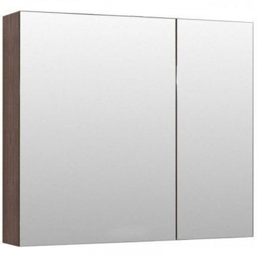 Зеркальный шкаф Aquanet Нью-Йорк 100 L 203955 Орех МДФ / ЛДСП, стекло