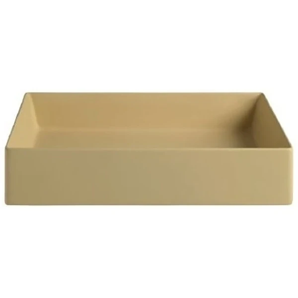Раковина Artceram Scalino 55 SCL002 12 00 Giallo zinco фарфор накладная