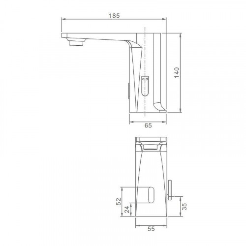 Смеситель для раковины Raglo R51.17 цвет Хром
