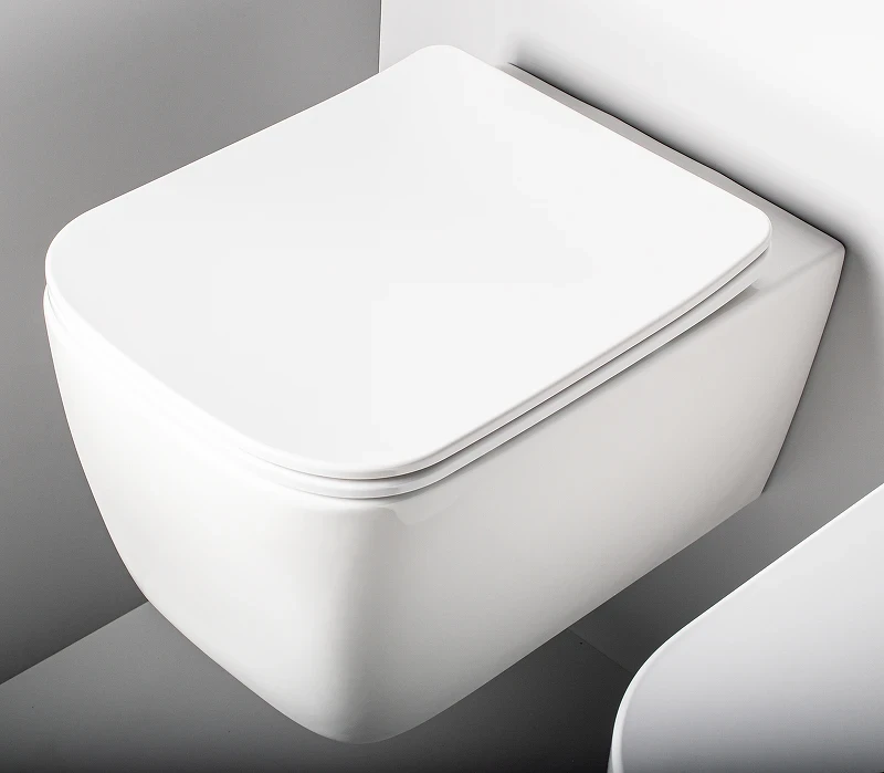 Комплект унитаза WellWant Tesoro WWU01111W с инсталляцией Grohe Rapid SL 38772001 с сиденьем Микролифт и клавишей смыва Хром