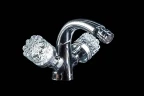Смеситель для биде Boheme Crystal 276-CRST Хром латунь