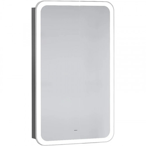 Зеркальный шкаф Raval Morelle 60 Mrl.03.60/A/RL с подсветкой Антрацит МДФ / ЛДСП, стекло