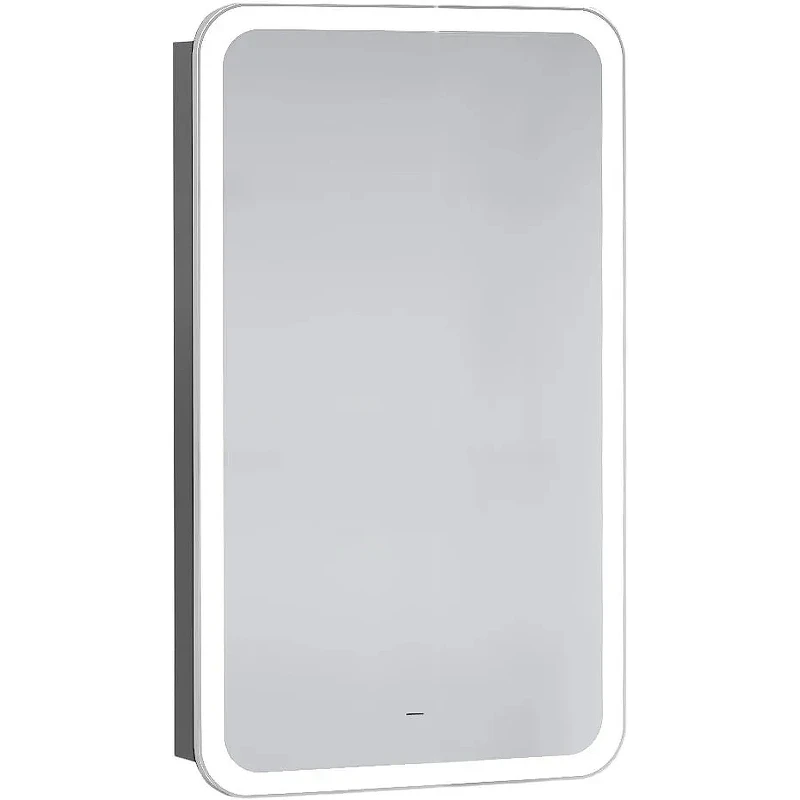 Зеркальный шкаф Raval Morelle 60 Mrl.03.60/A/RL с подсветкой Антрацит МДФ / ЛДСП, стекло
