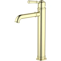 Смеситель для раковины Aquatek Классик AQ1504PG Полированное золото латунь