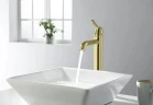 Смеситель для раковины Aquatek Классик AQ1504PG Полированное золото латунь