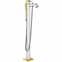 Смеситель для ванны Hansgrohe Metropol Classic 31445090 Хром Золото латунь на пол