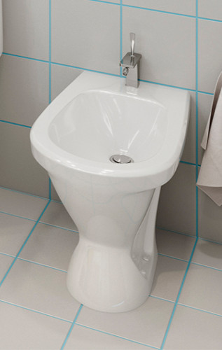 Биде Sanita Самарское BD.FS/Samarsky/C/WHT.G/S1 Белое