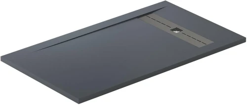 Душевой поддон из искусственного камня Allen Brau Infinity 140x80 8.21004-BGM цвет Синий+Серый