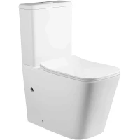 Унитаз компакт Ceruttispa Maiella CT10314 с бачком и сиденьем Микролифт фарфор напольный