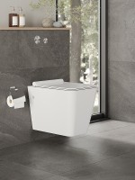 Унитаз Orange C06-100W подвесной с сиденьем Микролифт фарфор подвесной