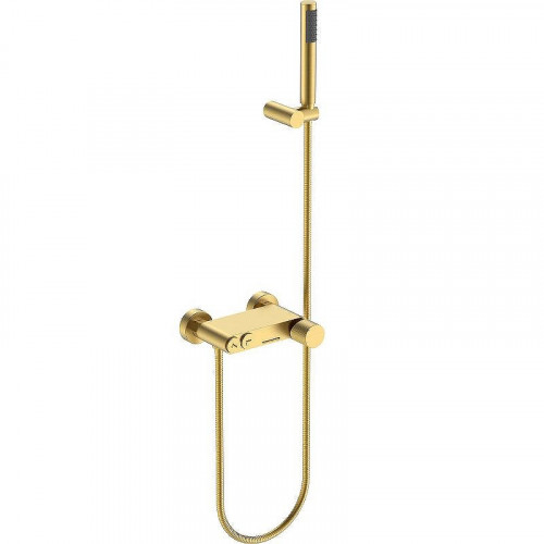 Смеситель для ванны Boheme Stick 123-MG.4 Золото матовое