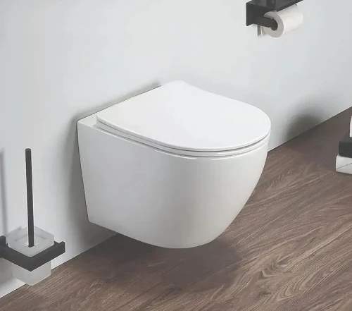 Унитаз с инсталляцией Azario AZ-8010-1000+AZ-0046 SP цвет Белый с сиденьем Микролифт