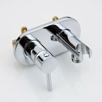 Гигиенический душ со смесителем Haiba HB5515 Хром латунь встраиваемый