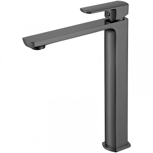 Смеситель для раковины Vincea Next VBF-1N2GM Вороненая сталь латунь