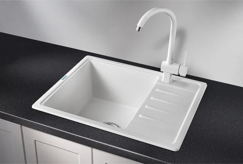 Кухонная мойка Granula Standart 58 5803 цвет Белый
