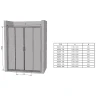 Душевая дверь Ravak Blix BLDP4-190 0YVL0C00Z1 профиль Хром стекло Transparent